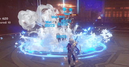 Genshin - How to Capture Weaknesses in The Repetition of Mechanical Structures - Lead Enemies into the Storm Sabers