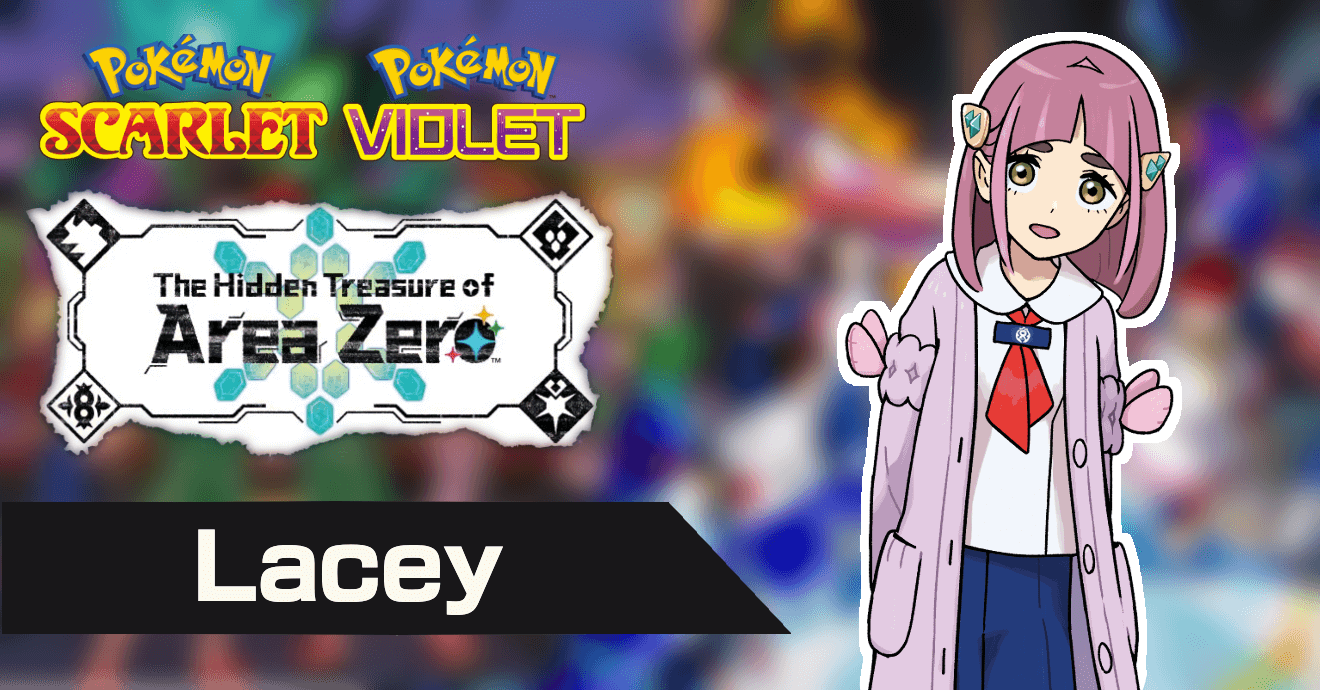 Pokemon Scarlet and Violet SV - Lacey Top Banner