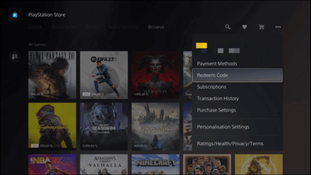FF16 - Redeem Code Settings