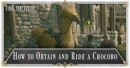 How to Unlock the Chocobo Mount