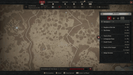 Diablo 4 - Venom of the Nangari Map Location