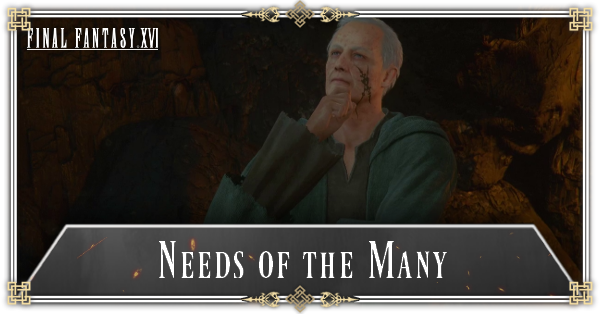 FF16 - Needs of the Many