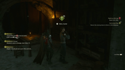 FF16 - Return the missing items to Glenn in the hideaway