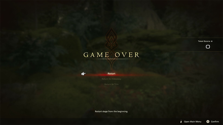 Final Fantasy 16 - Arcade Mode Game Over