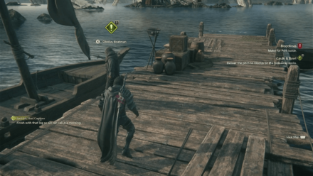 FF16 - Deliver the pitch to Obolus on the hideaway docks