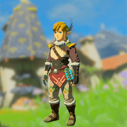 Zelda Tears of the Kingdom TotK - Snowquill Set
