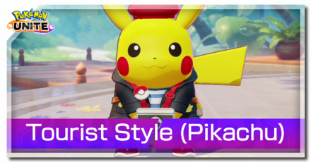 Pokemon UNITE - Tourist Style Pikachu Banner