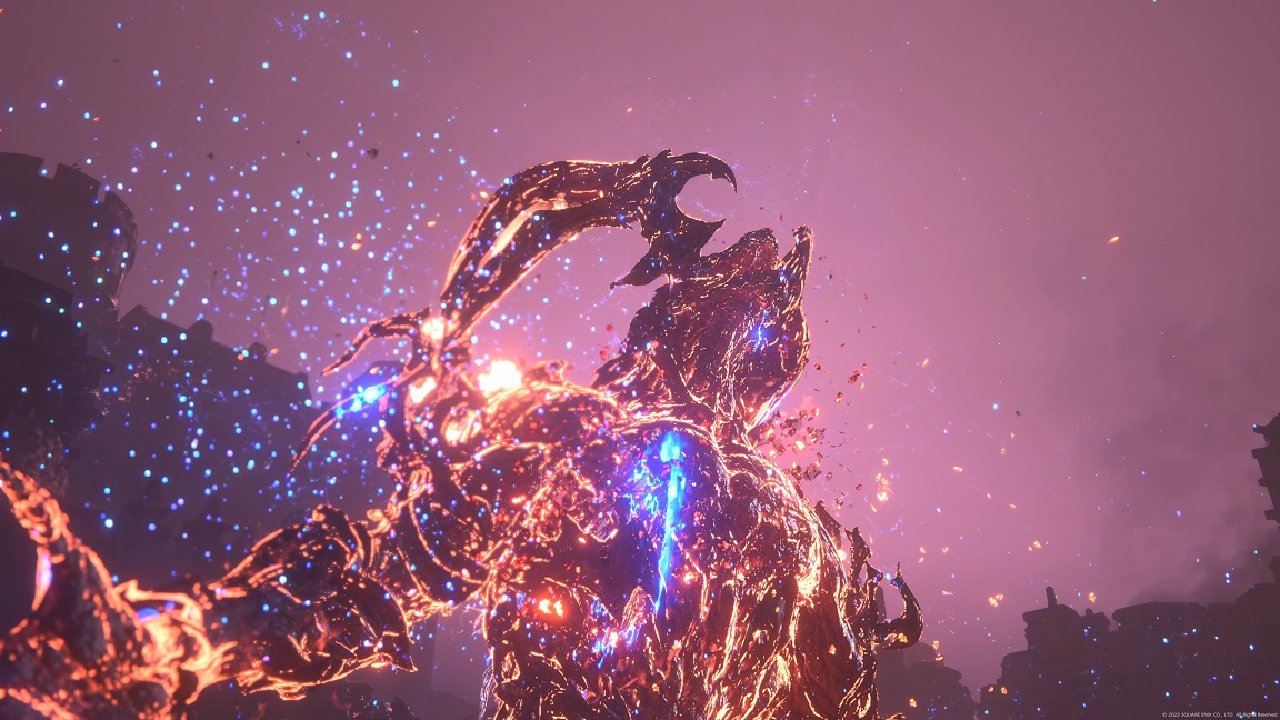 FF16 - Ifrit in Buried Memories