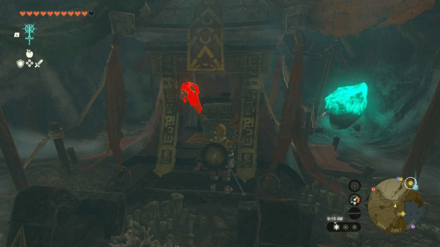 Zelda TotK - Frostbite Headdress Overworld Location
