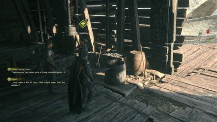 FF16 - Deliver the treated leather to Blackthorne