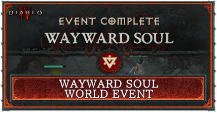 Diablo 4 - Wayward Soul World Event