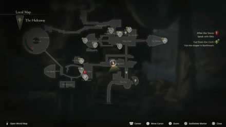 FF16 - Cut from the Cloth Map View