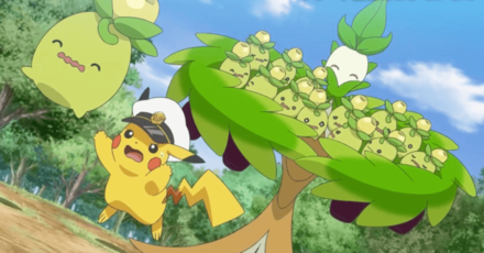 Giant Arboliva the Healer Pokemon Horizons Anime