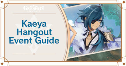 Genshin Impact - Kaeya Hangout Endings and Achievements Guide