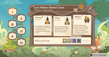 Genshin - How to Play Shared Sight - Read Hint Location from the Event Menu