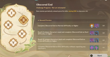 Genshin - How to Play Perilous Expedition - Explore Different Domain Areas