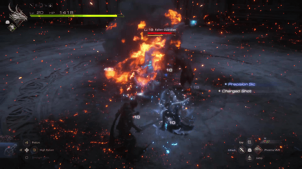 FINAL FANTASY 16 - Defeat Fallen Guardian (1st Encounter)