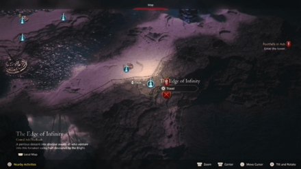 FF16 - The Edge of Infinity World Map