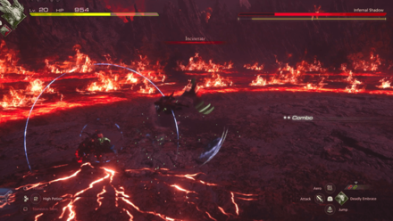 FF16 - Infernal Shadow Incinerate