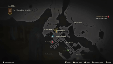 FF16 Carving Out a Niche Map Location