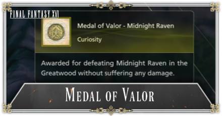 FF16 - Medal of Valor
