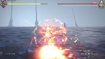FF16 - Dash Towards Typhon