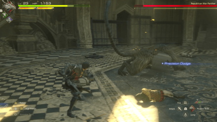 FF16 - Republican War Panther Basic Attacks