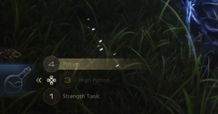 FF16 - Use D-Pad to Heal