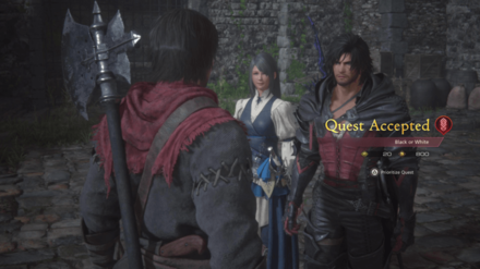 FINAL FANTASY 16 - Black Light Burns - Complete Black or White