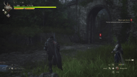 FINAL FANTASY 16 - Black Light Burns - Lazarus District Entrance