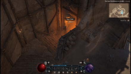 Diablo 4 - Onyx Hold Dry Steppes The Onyx Watchtower Map