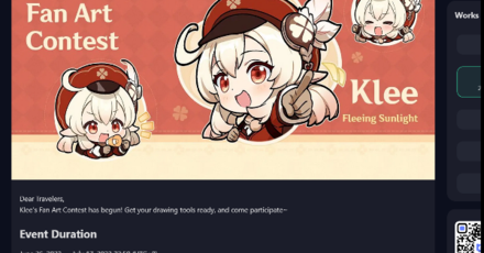 Genshin - Klee Fan Art Contest