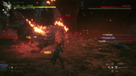 FINAL FANTASY 16 - Fire and Ice - Defeat Flame Lizard