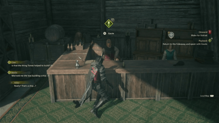 FF16 - Return to the hideaway and speak with Gaute