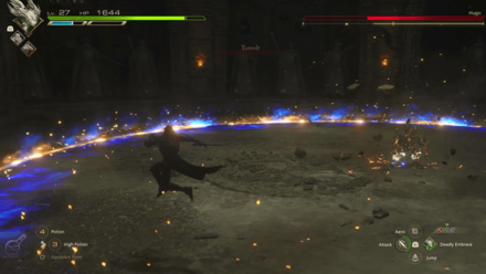 FF16 - Jump to Avoid Tumult