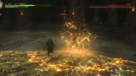 FF16 - Attack From Behind During Stripmine