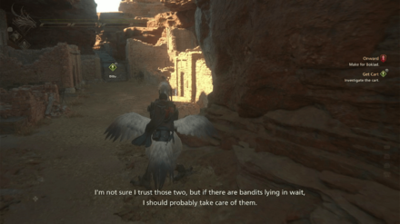 FF16 - Proceed through the path