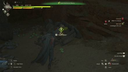 FF16 - Investigate the cart