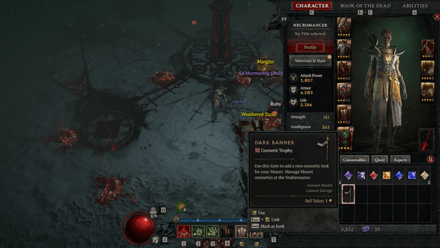 Diablo 4 - Dark Banner Drop