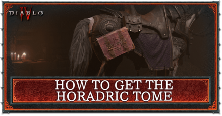 Diablo 4 - How to Get the Horadric Tome