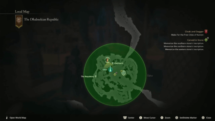 FF16 - Memorize the northern inscription