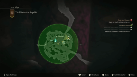 FF16 - Memorize the eastern inscription