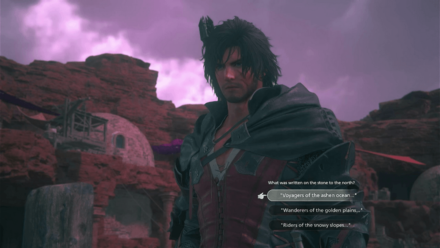 FF16 - Carved in Stone Choice