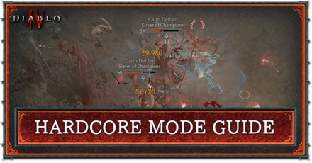 Diablo 4 - Hardcore Mode Guide