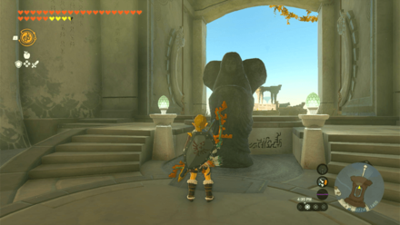 Temple of Time Statue Overworld