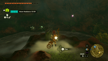 East Akkala Stable Well Statue Overworld