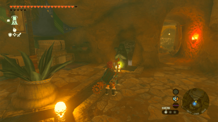 Gerudo Town Statue Overworld