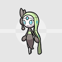 Pokemon Scarlet and Violet SV - Meloetta Aria Gray