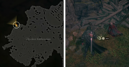 Final Fantasy XVI (FF16) - Treasure Map Location in The Great Southern Gate