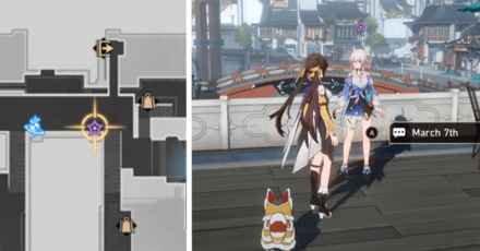 Honkai Star Rail - March 7th Location